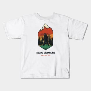 Distanced Bear Kids T-Shirt